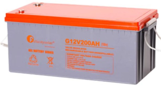 Batería de gel G12V100AH