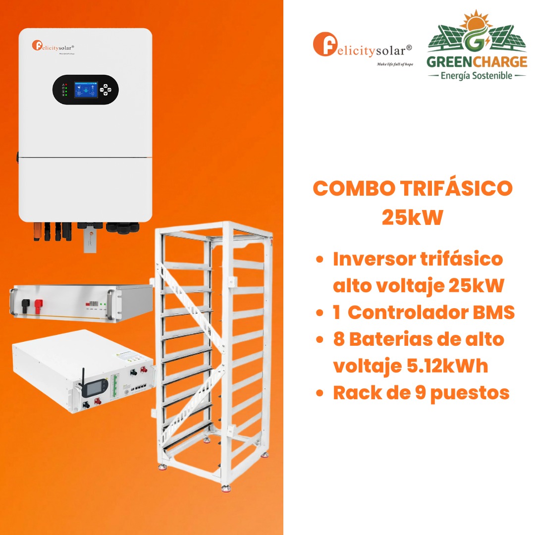 Combo Trifásico 25kW