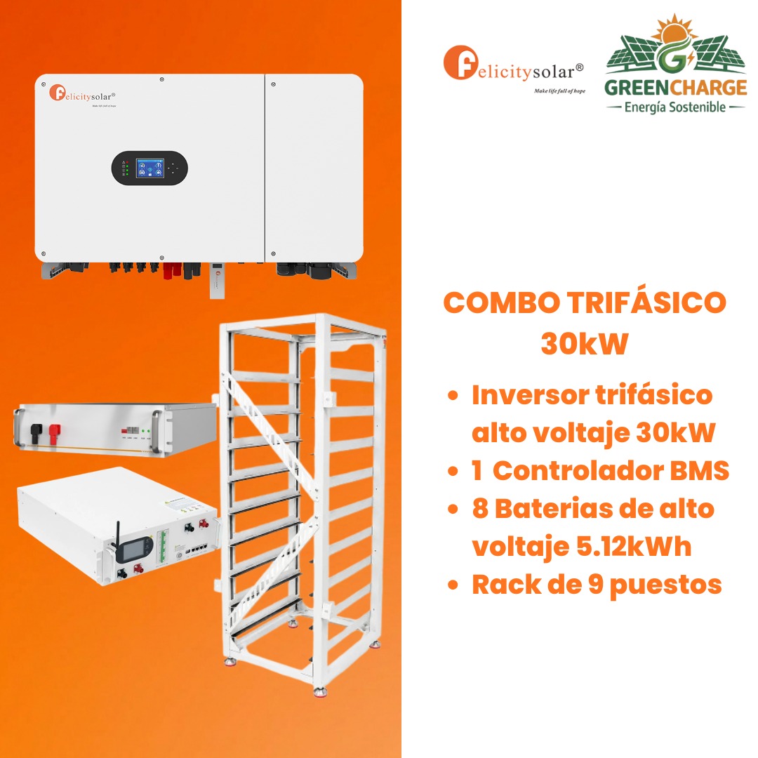 Combo Trifásico 30kW