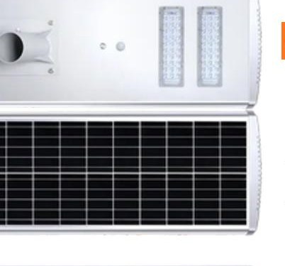 Luminaria solar P2-80W