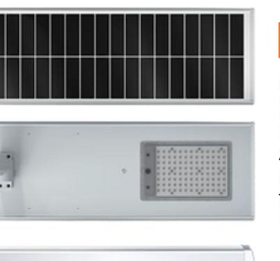 Luminaria solar P3-80W