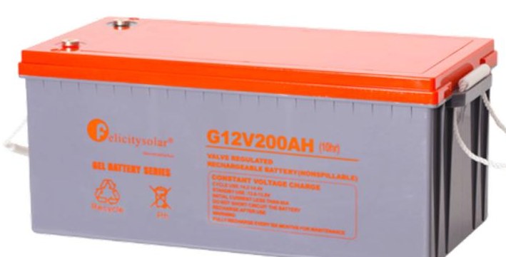 Batería de gel G12V200AH