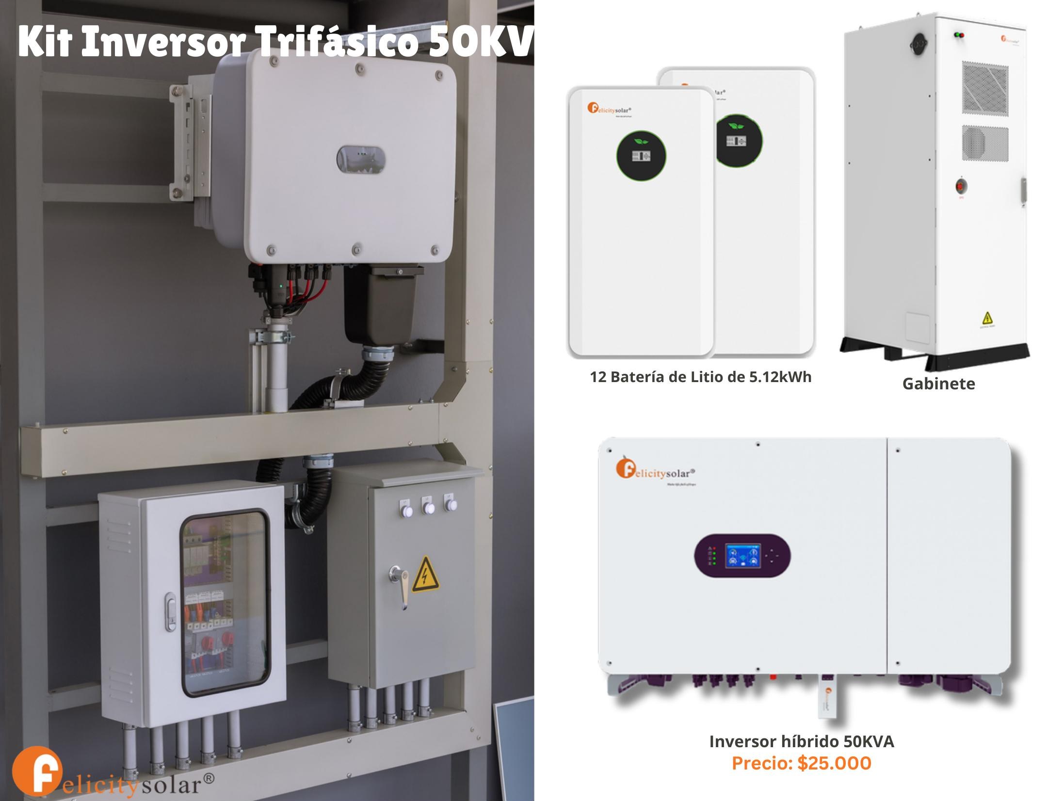 Kit Inversor Trifásico 50KVA